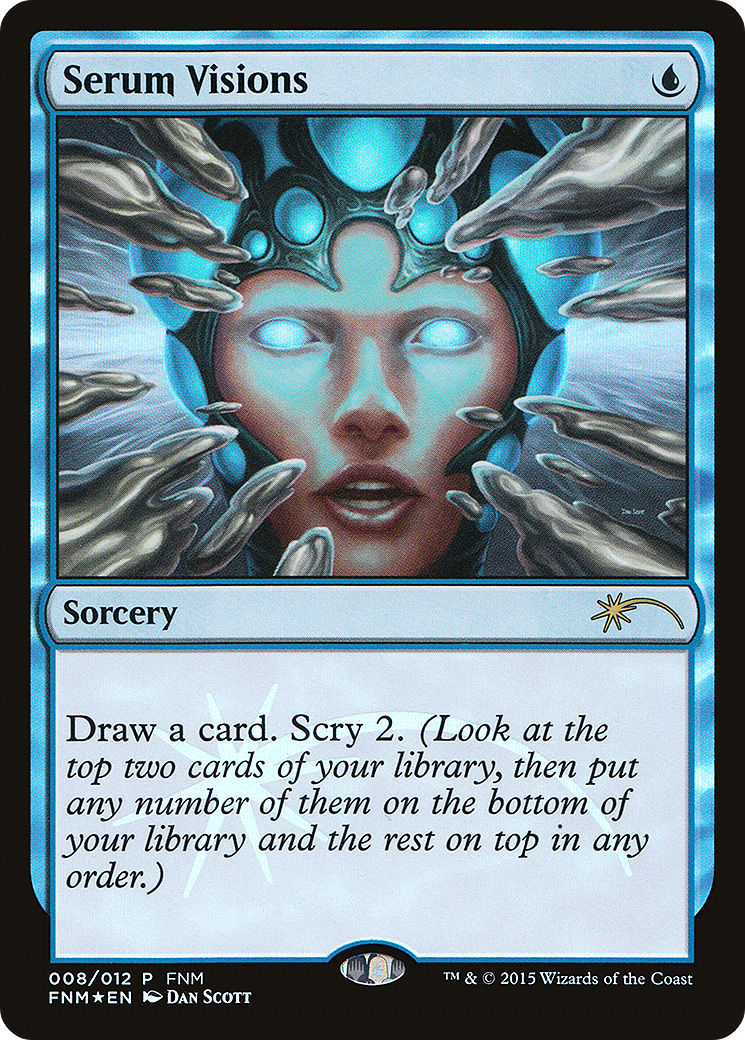 Serum Visions (FNM-008) - Friday Night Magic 2015 Foil