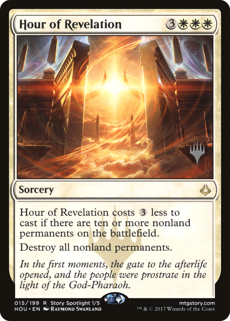Hour of Revelation (PPZNR-015) - Hour of Devastation Promos Foil