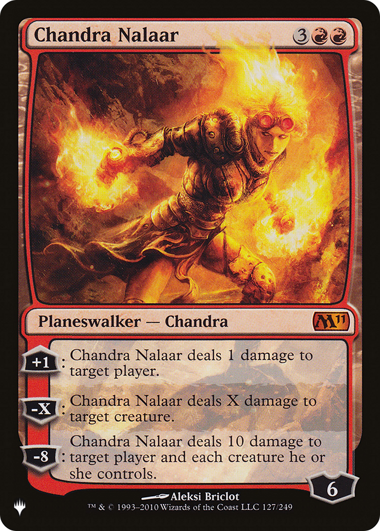 Chandra Nalaar (LIST-127/249) - The List