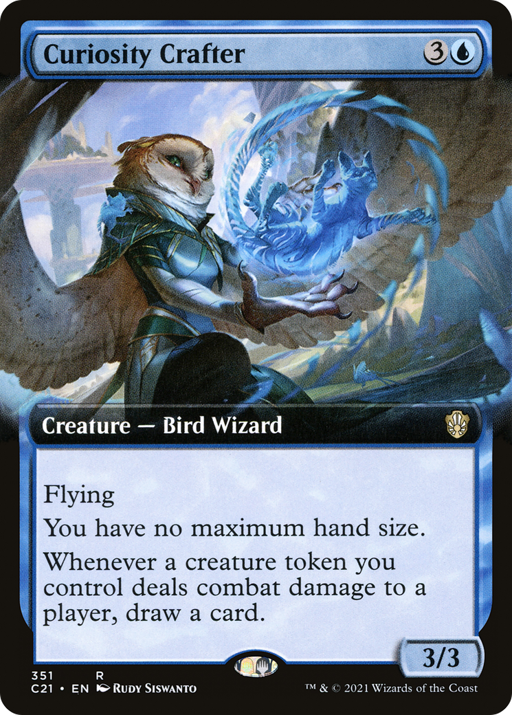 Curiosity Crafter (Extended Art) (C21-351) - Commander 2021: (Extended Art)