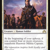 Hanweir Militia Captain (SOI-021) - Shadows over Innistrad: (Double Faced Transform)