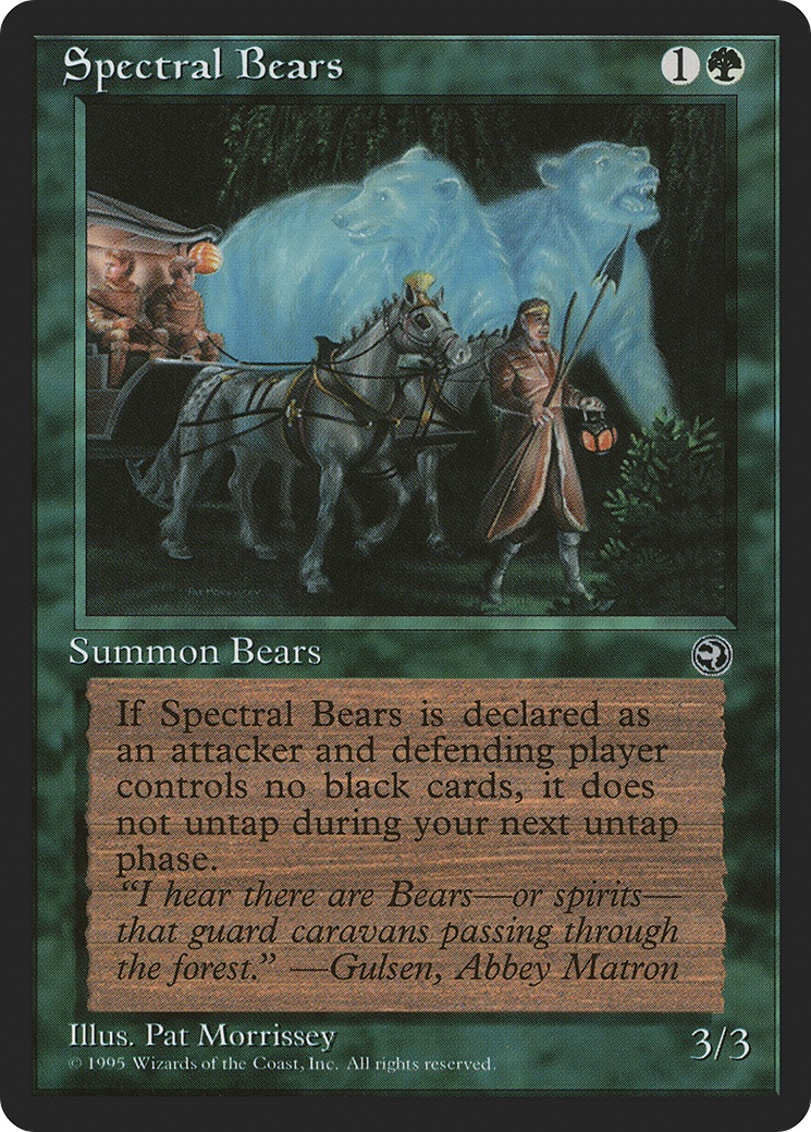 Spectral Bears (HML-) - Homelands