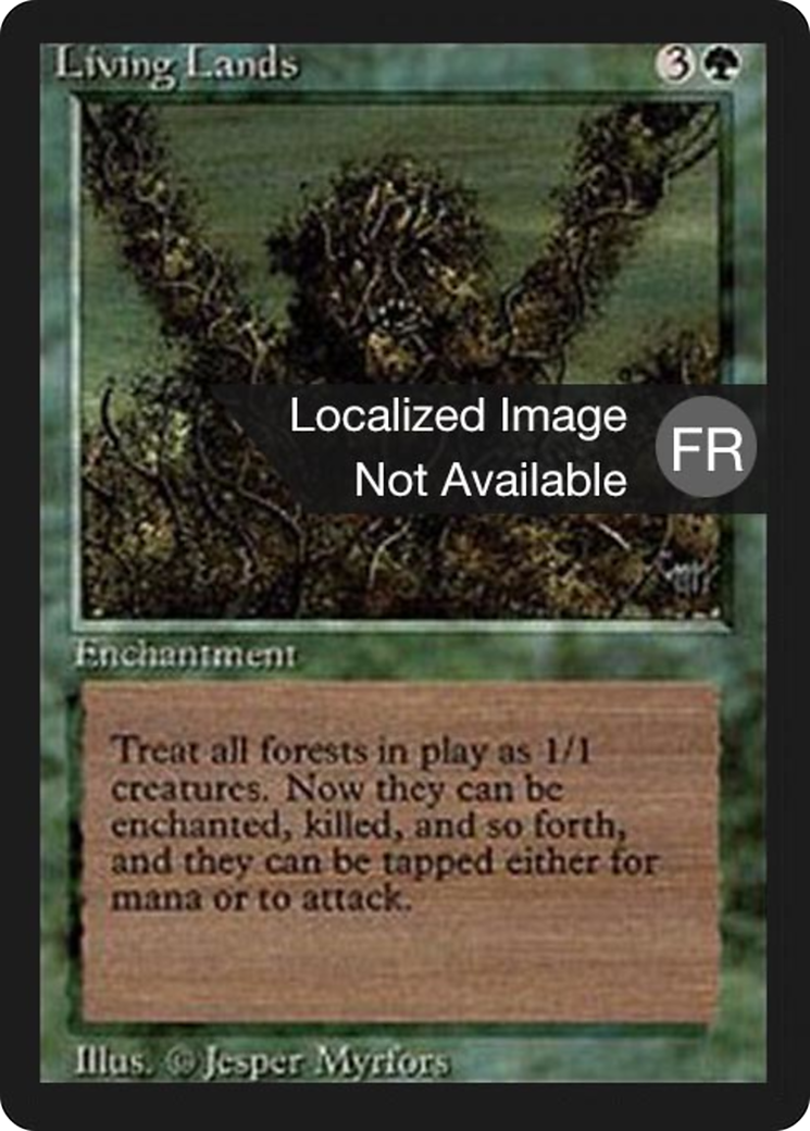 Living Lands (FBB-) - Foreign Black Border