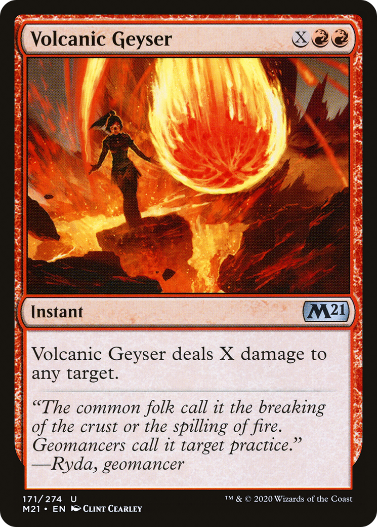 Volcanic Geyser (M21-171) - Core Set 2021