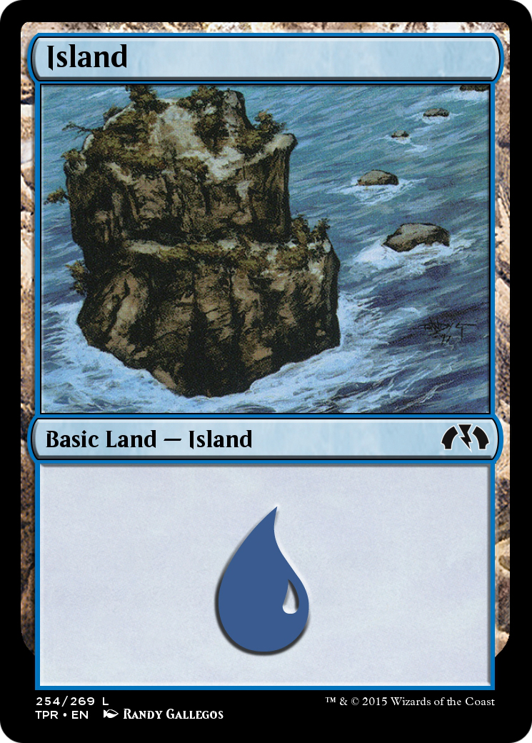 Island (TPR-254) - Tempest Remastered Foil