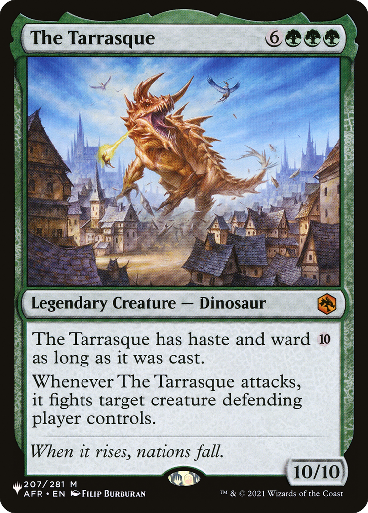 The Tarrasque (LIST-207/281) - The List