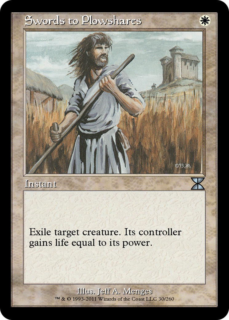 Swords to Plowshares (ME4-030) - Masters Edition IV