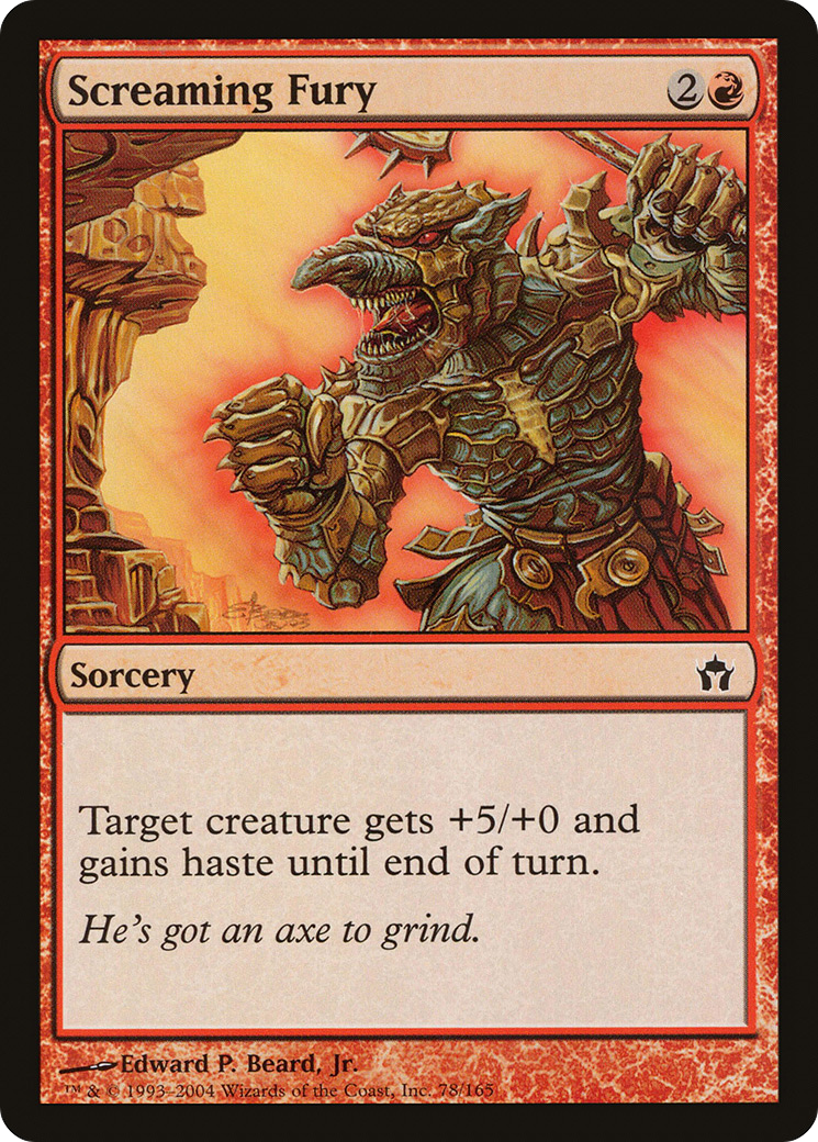 Screaming Fury (5DN-078) - Fifth Dawn