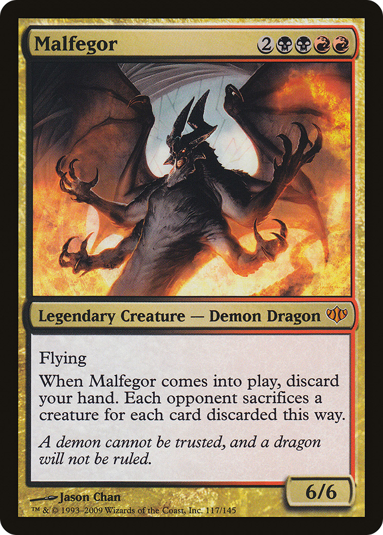 Malfegor (CON-117) - Conflux Foil