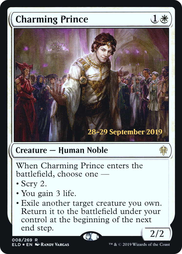 Charming Prince (PRE-008) - Throne of Eldraine Promos Foil