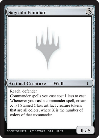 Sagrada Familiar (UNK-UA03D) - Unknown Event