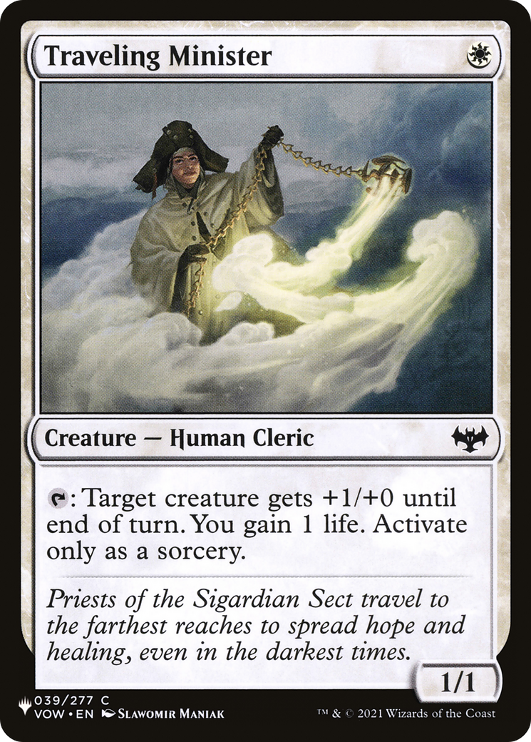Traveling Minister (LIST-039/277) - The List
