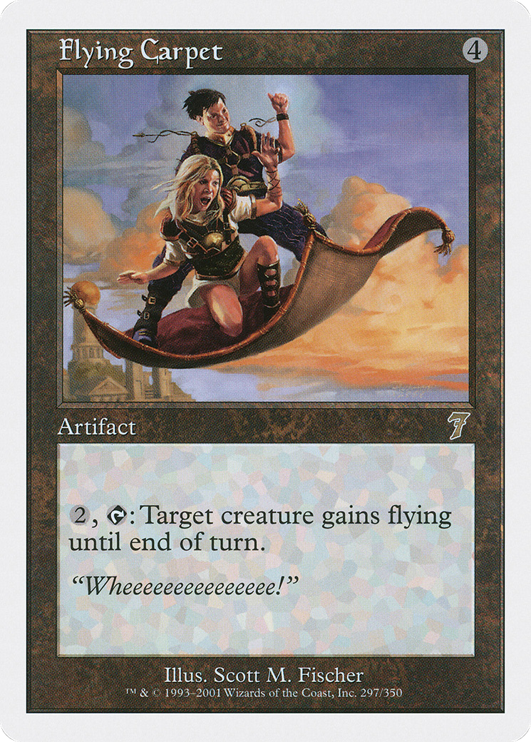 Flying Carpet (7ED-297) - 7th Edition Foil