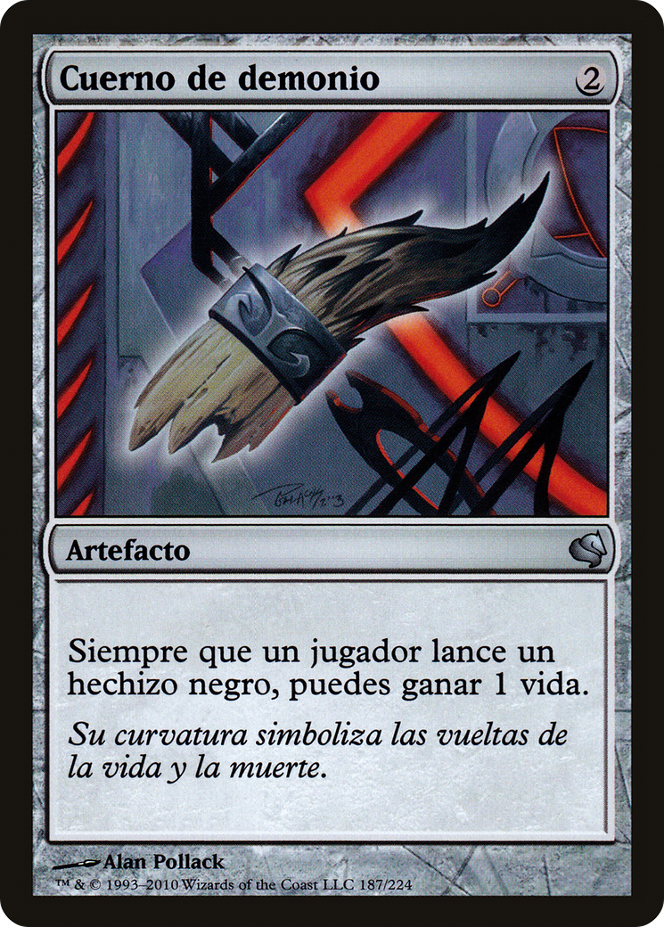 Demon's Horn (Spanish) - "Cuerno de demonio" (PS11-187) - Salvat 2011