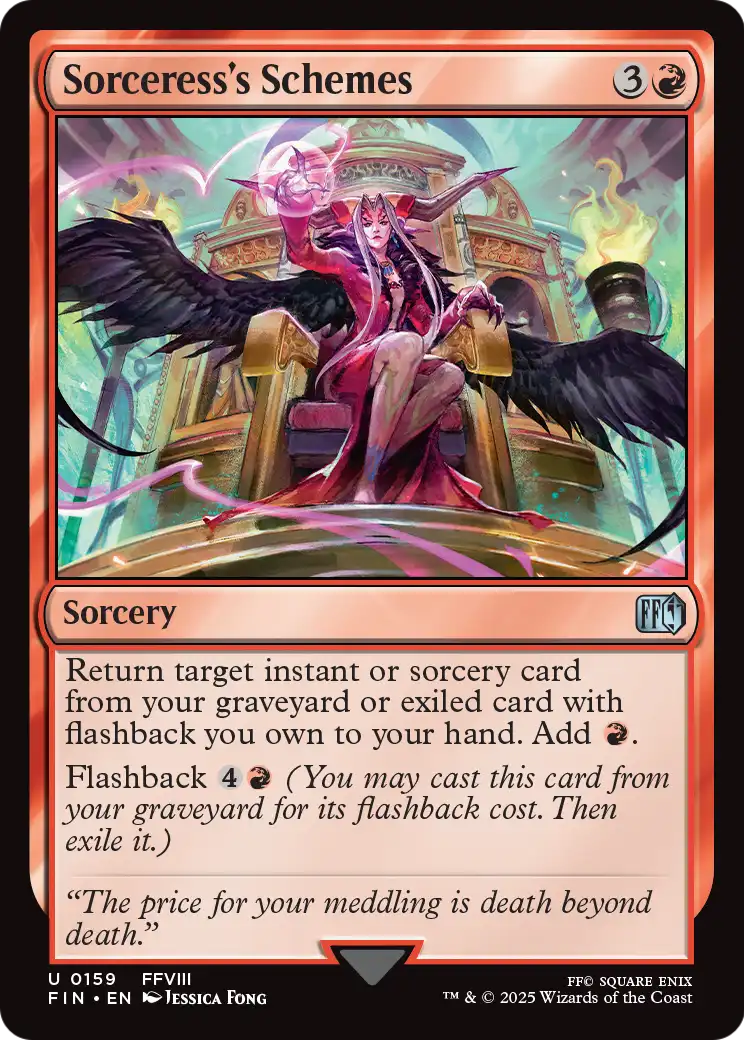 Sorceress's Schemes (FIN-159) - FINAL FANTASY Foil