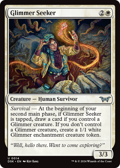 Glimmer Seeker (DSK-014) - Duskmourn: House of Horror Foil
