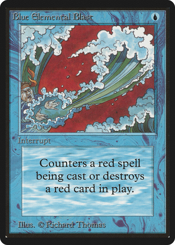 Blue Elemental Blast (LEB-) - Limited Edition Beta