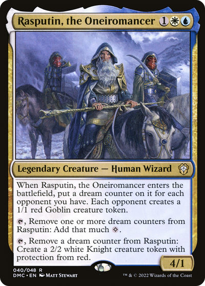 Rasputin, the Oneiromancer [Dominaria United Commander]
