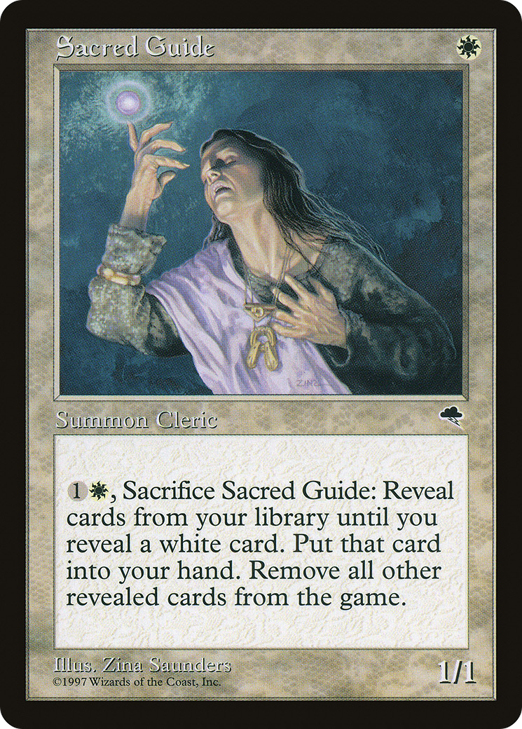 Sacred Guide (TMP-038) - Tempest