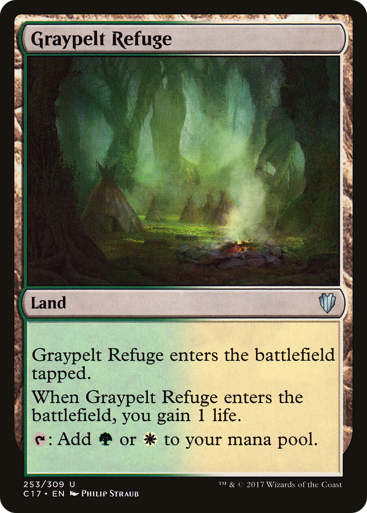 Graypelt Refuge (C17-253) - Commander 2017