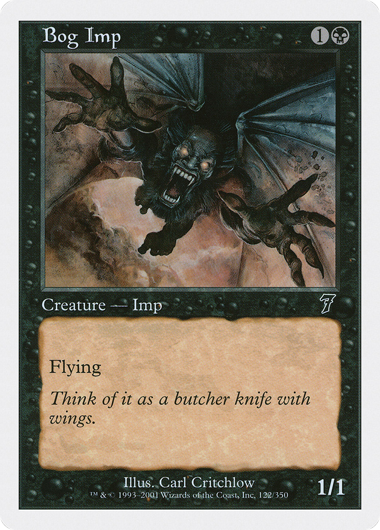 Bog Imp (7ED-122) - 7th Edition Foil