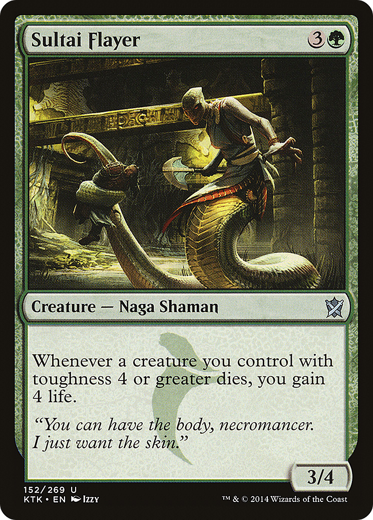 Sultai Flayer (KTK-152) - Khans of Tarkir