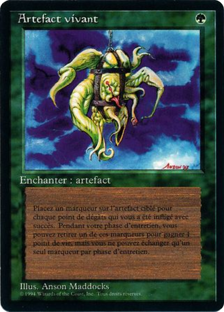 Living Artifact (FBB-) - Foreign Black Border