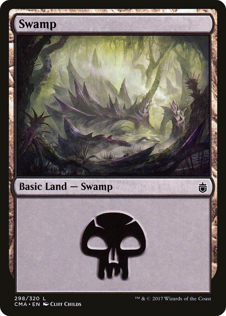 Swamp (298) (CMA-298) - Commander Anthology