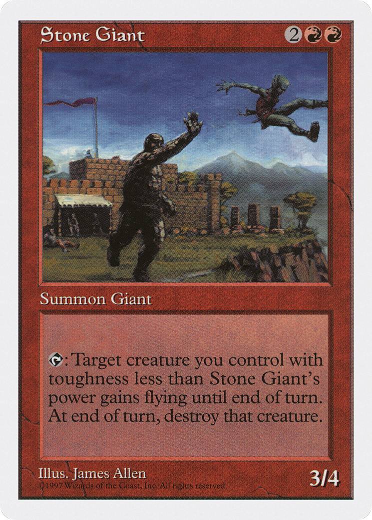 Stone Giant (5ED-) - Fifth Edition