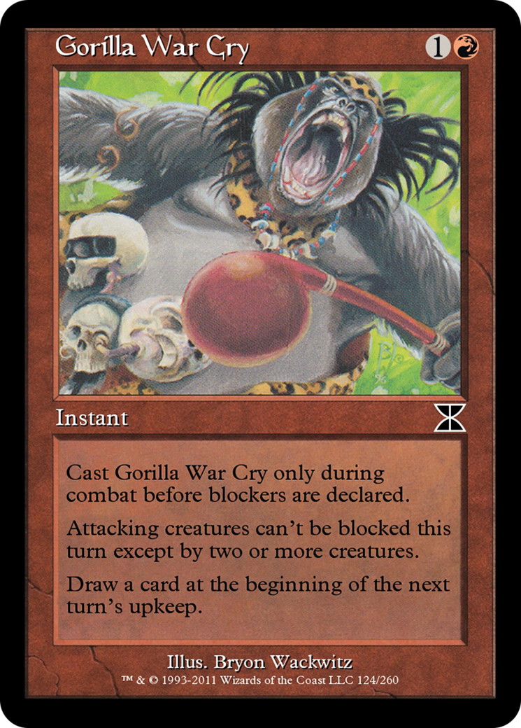 Gorilla War Cry (ME4-124) - Masters Edition IV Foil