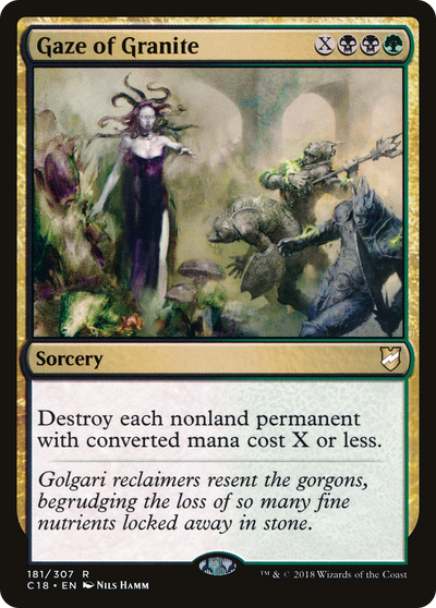 Gaze of Granite [Commander 2018]