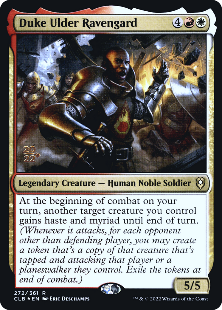 Duke Ulder Ravengard (PRE-272) - Battle for Baldur's Gate Promos Foil