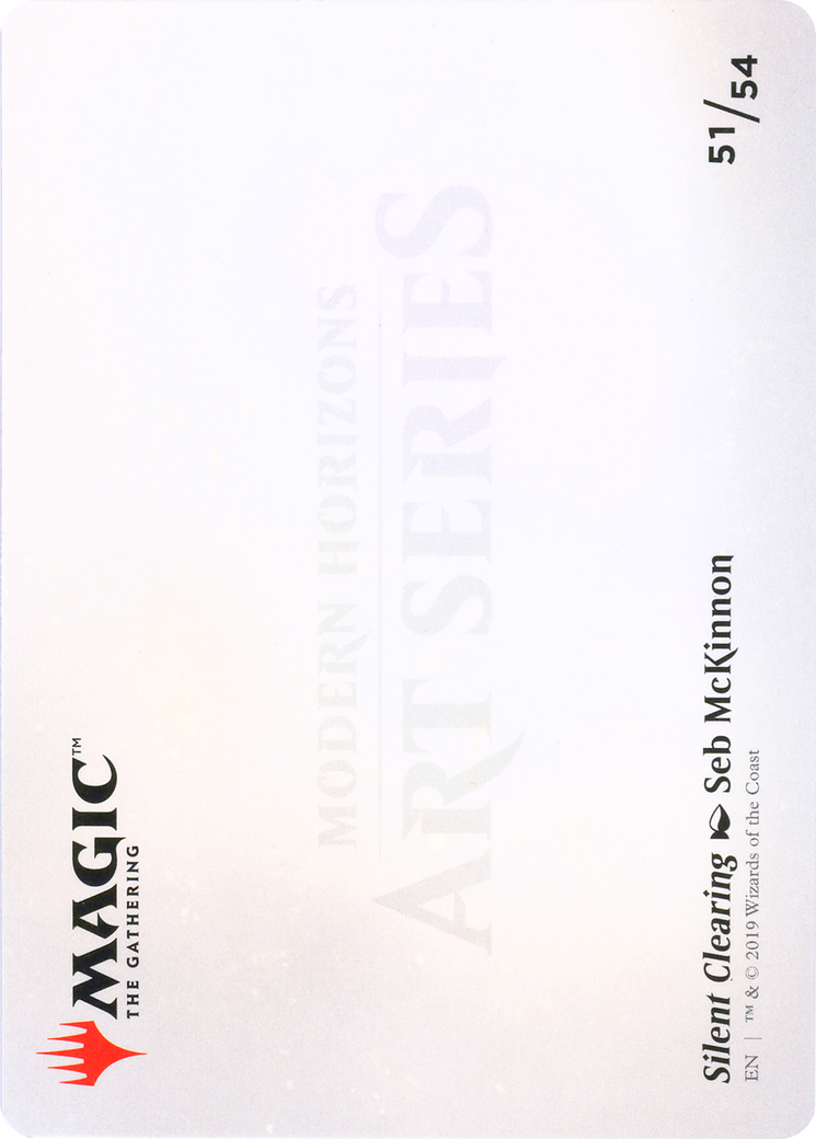 Silent Clearing // Silent Clearing (AMH1-051) - Modern Horizons Art Series (Borderless)