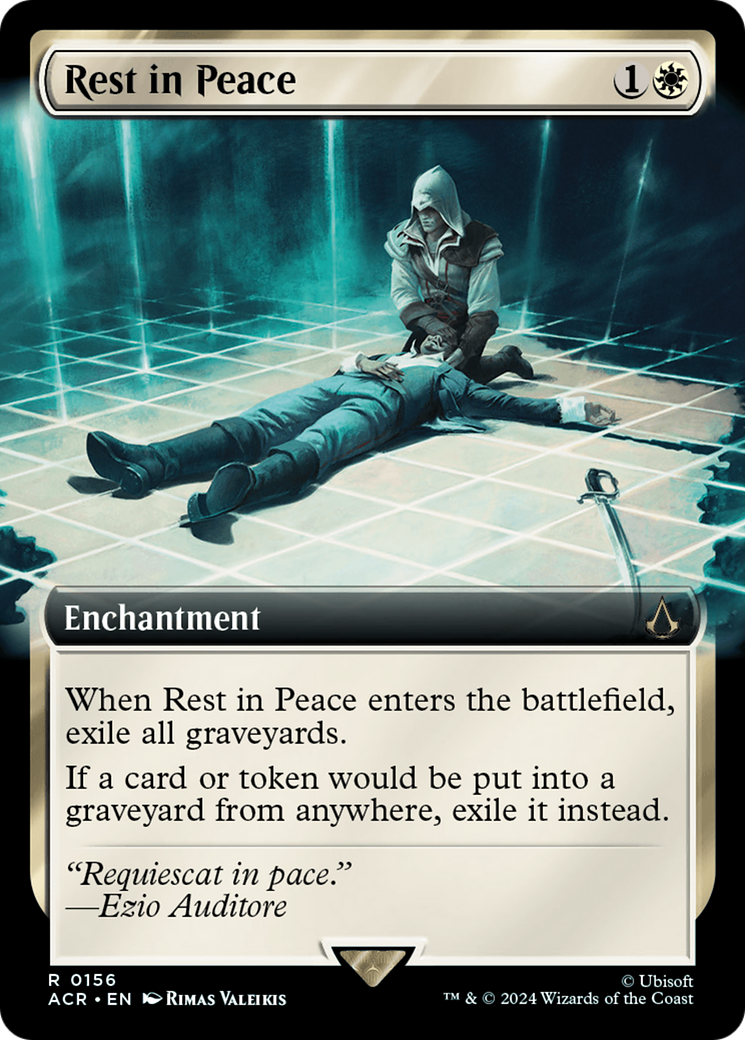 Rest in Peace (Extended Art) (ACR-156) - Assassin's Creed: (Extended Art) Foil