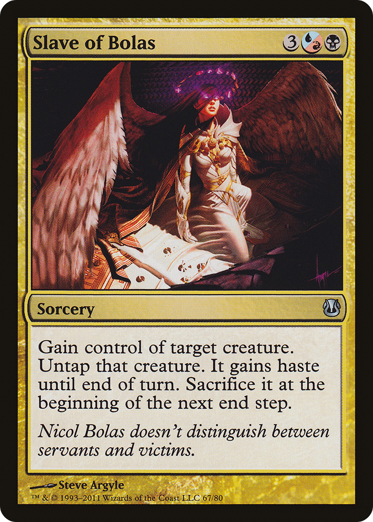 Slave of Bolas (DDH-067) - Duel Decks: Ajani vs. Nicol Bolas
