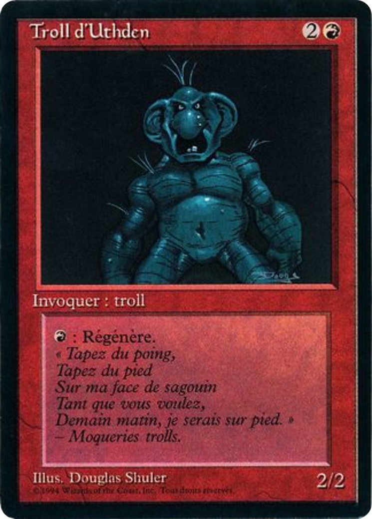 Uthden Troll (FBB-) - Foreign Black Border