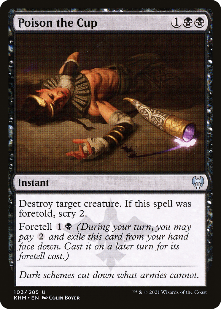 Poison the Cup (KHM-103) - Kaldheim Foil