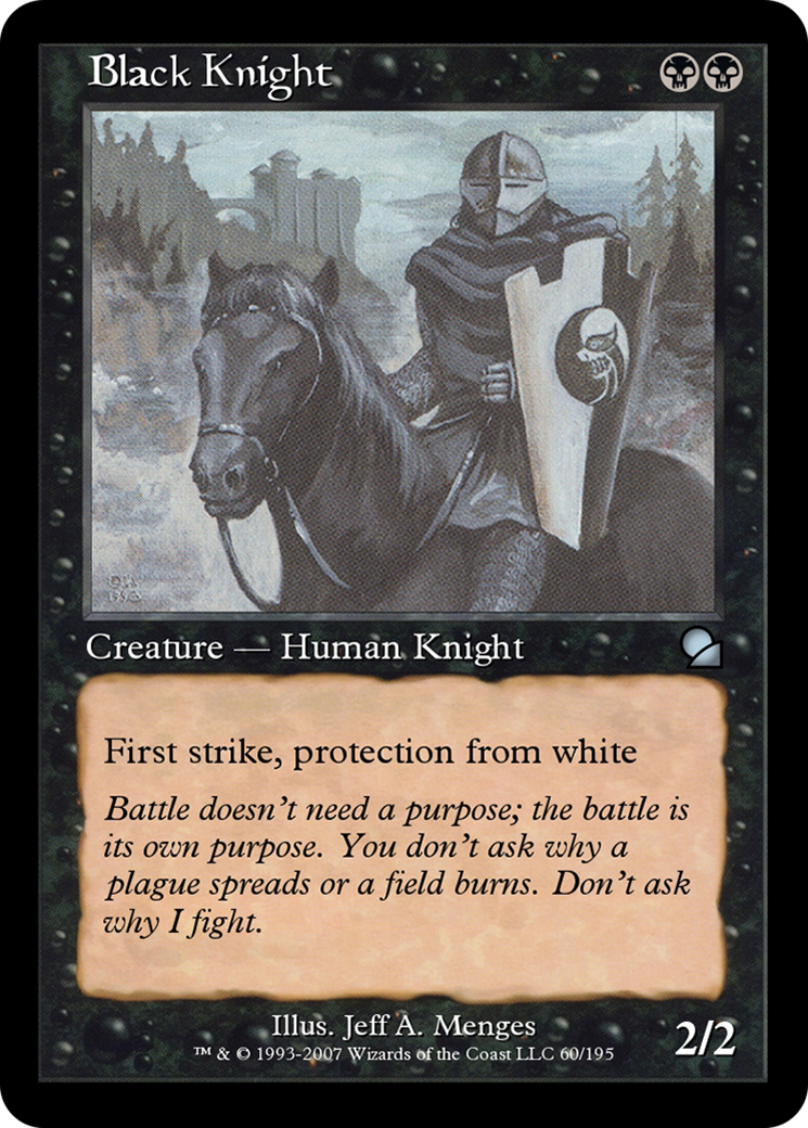Black Knight (ME1-060) - Masters Edition