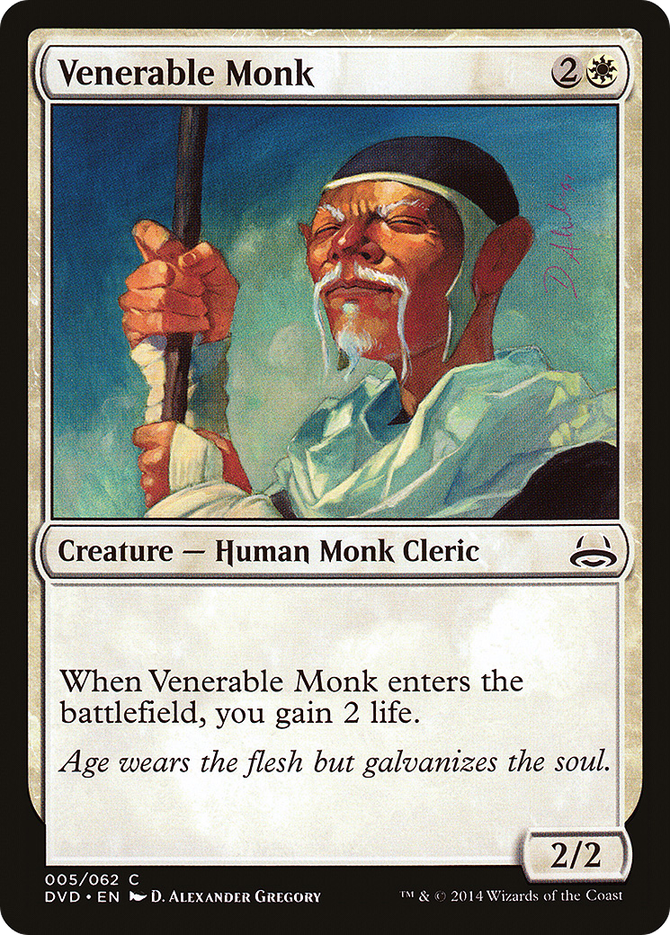 Venerable Monk (DD3-) - Duel Decks Anthology: Divine vs. Demonic