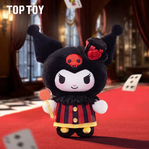 Top Toy x Sanrio - Kuromi Poker Kingdom Plush Keychain Series