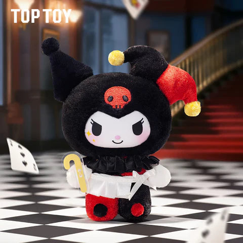 Top Toy x Sanrio - Kuromi Poker Kingdom Plush Keychain Series