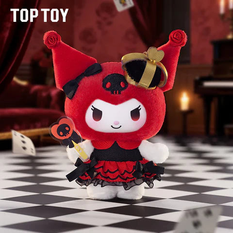 Top Toy x Sanrio - Kuromi Poker Kingdom Plush Keychain Series