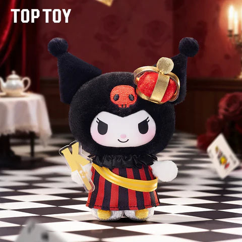 Top Toy x Sanrio - Kuromi Poker Kingdom Plush Keychain Series
