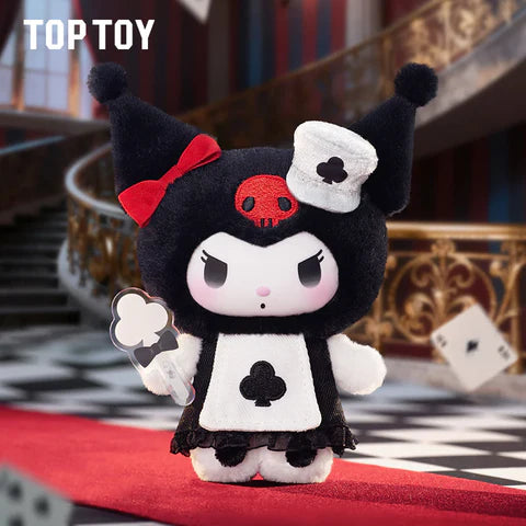 Top Toy x Sanrio - Kuromi Poker Kingdom Plush Keychain Series