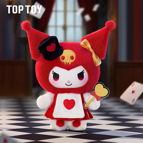 Top Toy x Sanrio - Kuromi Poker Kingdom Plush Keychain Series