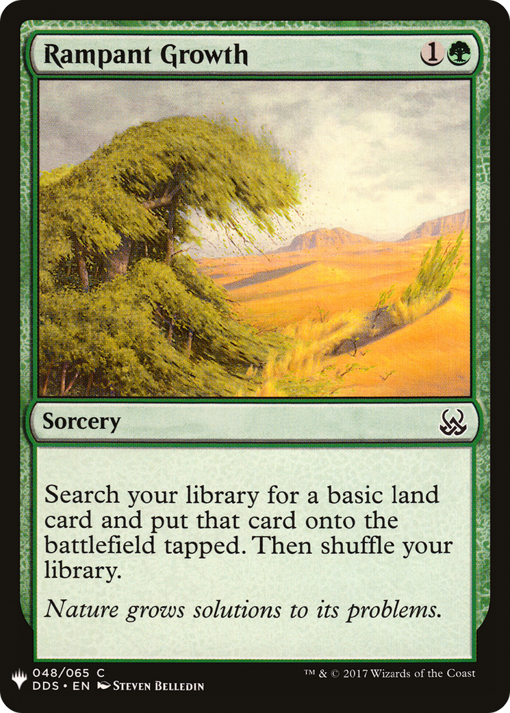 Rampant Growth (LIST-DDS-48) - The List
