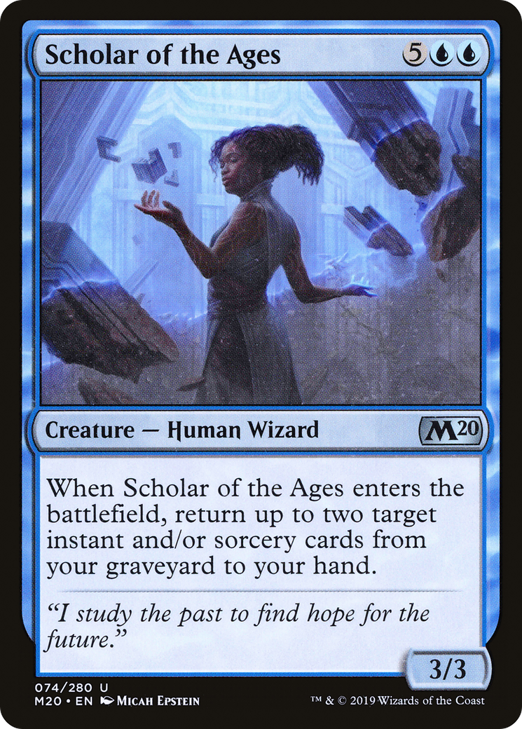 Scholar of the Ages (M20-074) - Core Set 2020