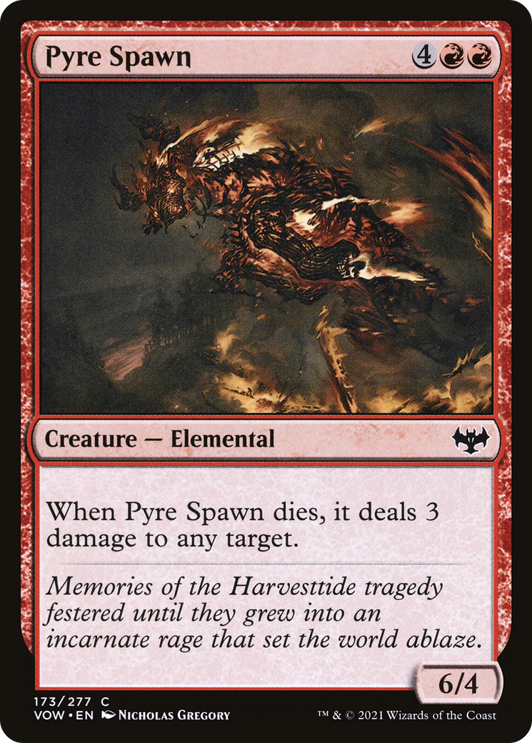 Pyre Spawn (VOW-173) - Innistrad: Crimson Vow