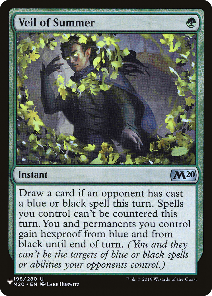 Veil of Summer (LIST-198/280) - The List