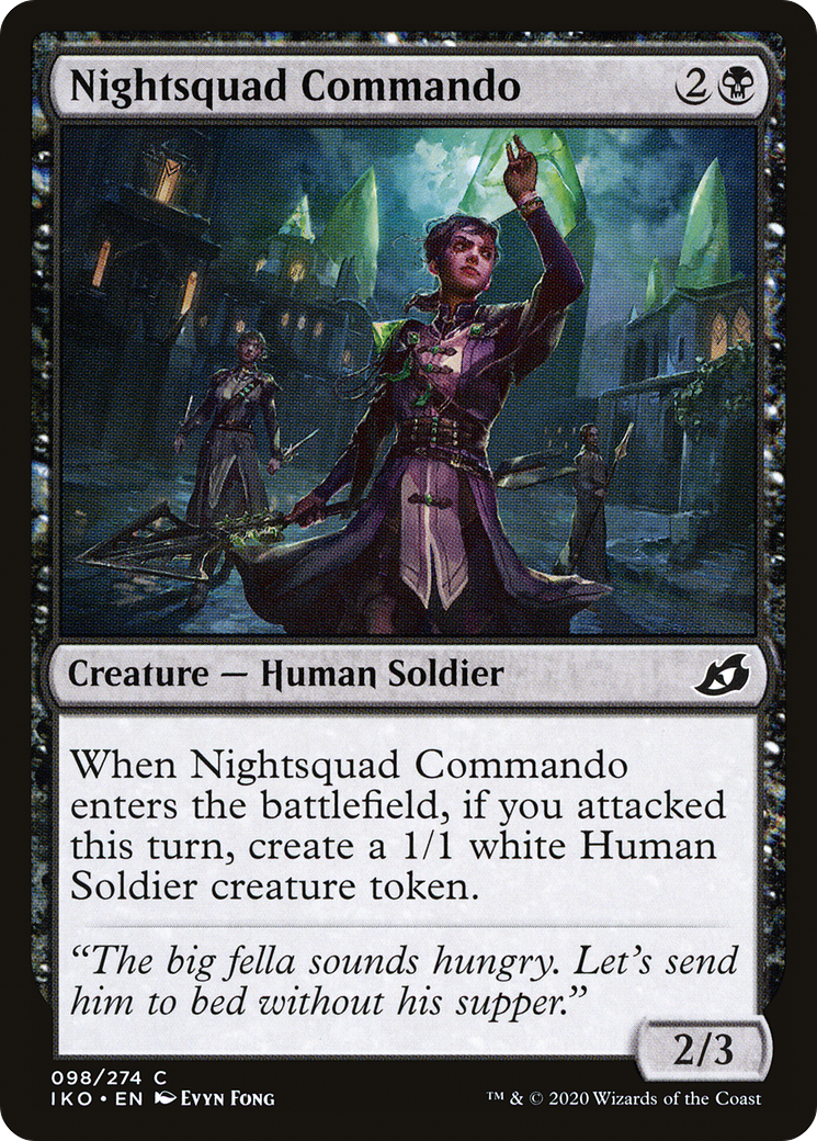 Nightsquad Commando (IKO-098) - Ikoria: Lair of Behemoths Foil